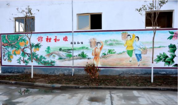 鹰潭乡镇文化墙 乡风文明焕发新活力