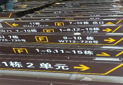 鹰潭广告标识中，常见的几种安装方式。