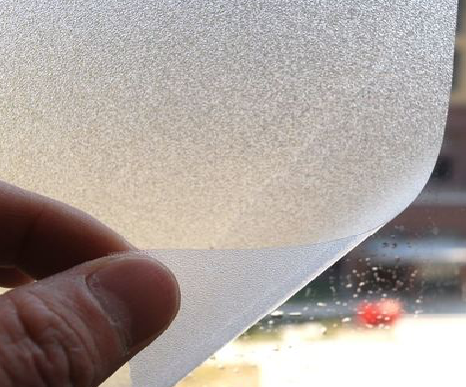 鹰潭玻璃门外面粘广告用什么材料好？