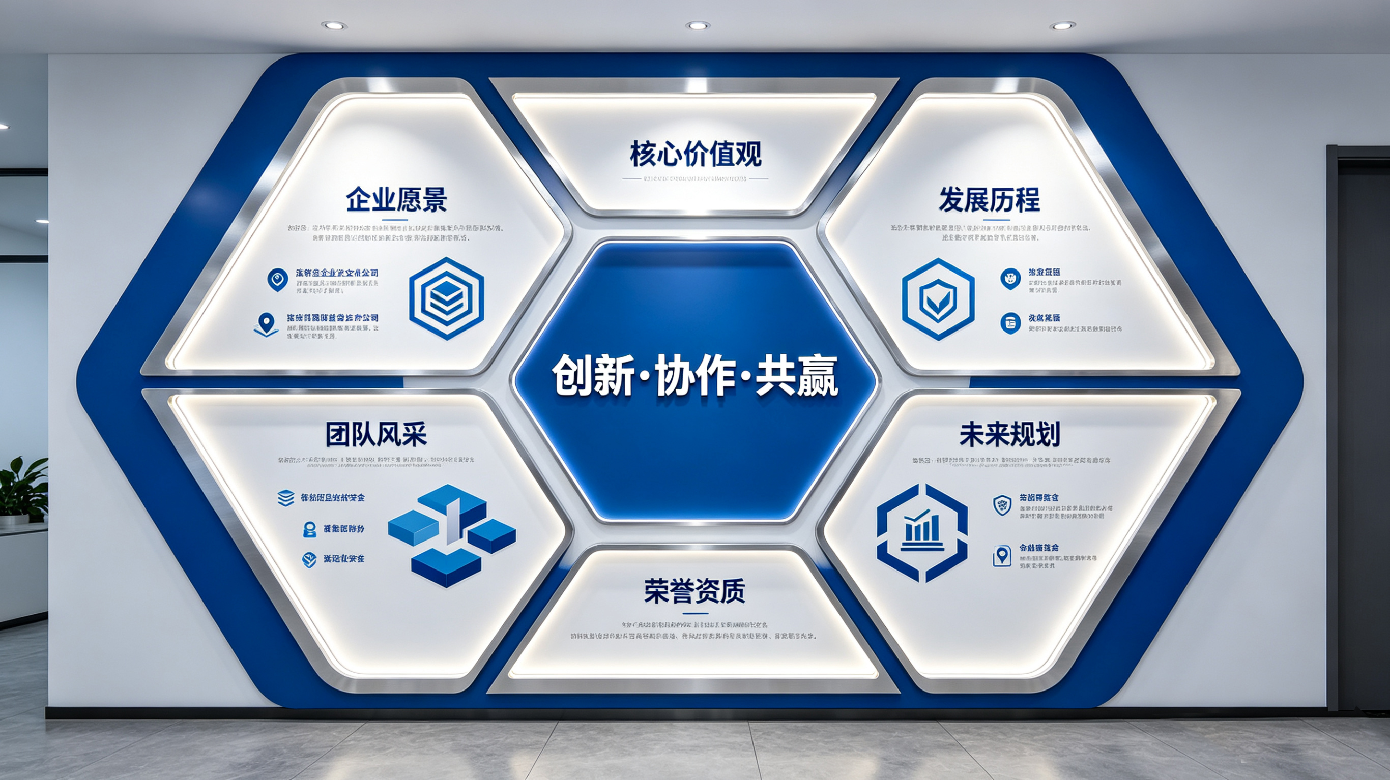 鹰潭企业文化墙六边形避坑指南（新手常犯5个错误）